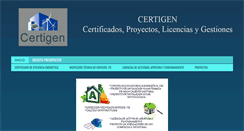 Desktop Screenshot of certigen.com