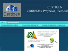 Tablet Screenshot of certigen.com